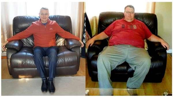هذا الرجل تحوَّل إلى شخص آخر.. فقد 80 كيلو من وزنه بـ«نظام صحي بسيط» (تعرف عليه)