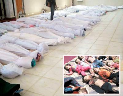 حصيلتها 114 قتيلاً وتظاهرات لتحرك دولي وتدخل عسكري في سوريا وإدانات عربية وغربية مجزرة الحولة . . جثث الأطفال تصدم الانسانية