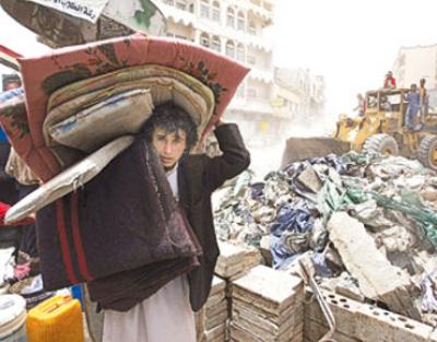 تقرير حول رفع مخيمات المعتصمين بساحات التغيير‎