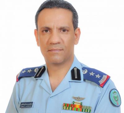 الناطق الرسمي للتحالف يكشف عن صاروخ يمني جديد اطلق على طائرات التحالف (النص)