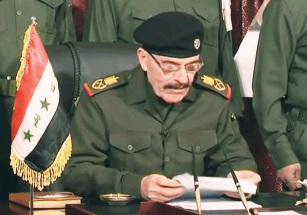 بالفيديو... «عزت الدوري» نائب صدام حسين في ظهور جديد يتحدث عن المؤامرة وعن محمد بن سلمان والسيسي