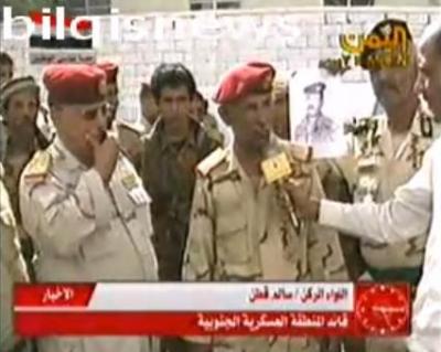 شاهد فيديو: آخر تسجيل فيديو لقائد المنطقة العسكرية الجنوبية اللواء سالم قطن "من لم يمت بالسيف مات بغيره"