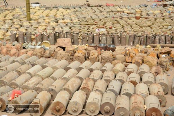 تقرير يكشف زراعة الحوثيين لأكثر من 500 الف لغم منذ 2015