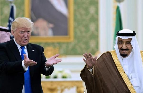 ترامب: قلت للعاهل السعودي إنه لن يبقى في السلطة دون دعم أمريكي