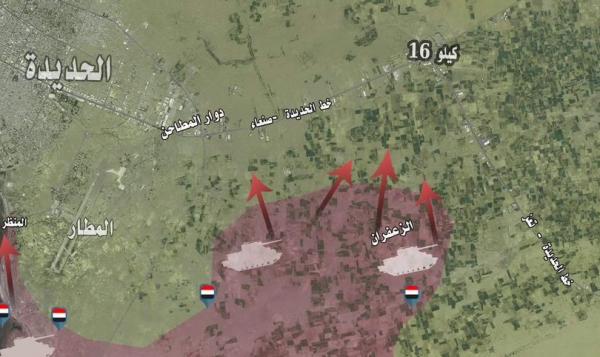 هجم عنيف للحوثيين على القوات المشتركة بالحديدة ومقتل القيادي الحوثي المؤيد (تفاصيل)