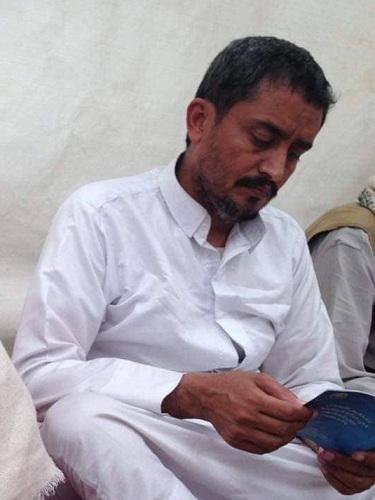 اغتيال شيخ قبلي بارز أثناء اداءه صلاة الفجر في أحد مساجد مديرية حرف سفيان بعمران (صور)