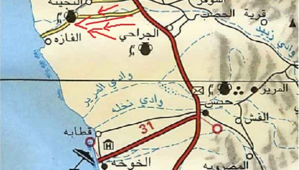 الحوثيون يباغتون القوات المشتركة بالحديدة بالإلتفاف عليهم من هذه المنطقة.. وهذا ما حدث!