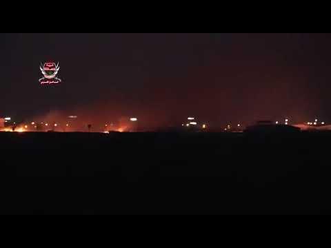 شاهد بالفيديو.. جانب من الاشتباكات الليلية العنيفة في الحديدة