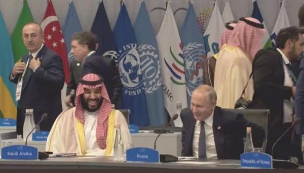 صور محمد بن سلمان مع قادة رؤساء دول مجموعة العشرين تثير غضب قناة الجزيرة وقطر (شاهد)