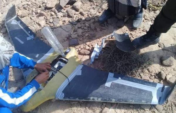 إسقاط طائرة مسيرة للحوثيين في مريس الضالع