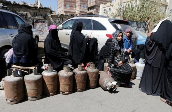 ازمة خانقة في الغاز المنزلي بصنعاء