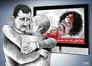 يرتجفون من الخوف .. 