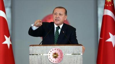 أردوغان في أقوى كلمة له ينتقد أمريكا ويتوعد برد حاسم