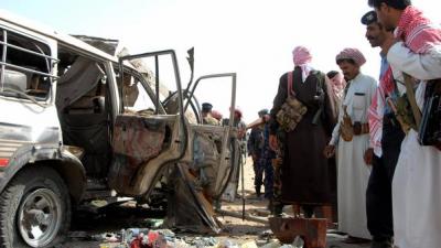 مقتل قيادي بارز بتنظيم القاعدة بانفجار استهدف سيارته بجنوب اليمن