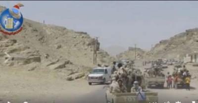 شاهد فيديو .. مدينة حريب في مأرب بعد تطهيرها من الحوثيين