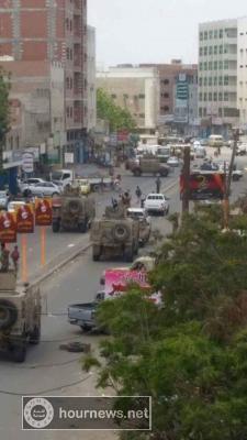 قوات الشرطة تتمكن من فرض السيطرة الكاملة على مدينة المنصورة بمحافظةعدن(صور)