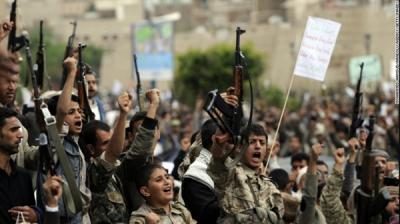 الحوثيون ينفون اقتحام معسكر "العمالقة" شمالي صنعاء