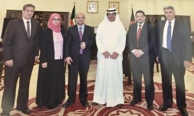 عاجل.. ظهور جديد ومفاجئ للواء عبده حسين الترب ضمن وفد حكومي إلى الكويت