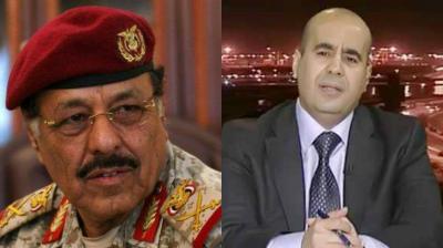  في تغيير مفاجىء وصادم القيادي المؤتمري ياسر اليماني يعتذر للفريق علي محسن ويقول: «حذاءه بالحوثي وقواته  أجمعين»