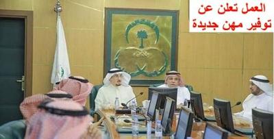 وزارة العمل السعودية : تعلن عن وظائف في  مهن جديدة خلال الأيام المقبلة