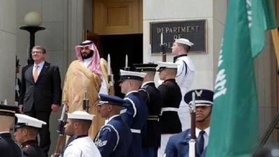 الأمير محمد بن سلمان من امريكا : نحن في وقت حساس جدا