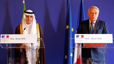 وزير الخارجية الفرنسي ُيفاجئ الجبير بتصريح جديد بشأن اليمن (تفاصيل)