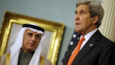الجبير في اجتماع مفاجئ مع كيري يوكد مشاركة القوات السعودية بمحاربة الإرهاب في سوريا