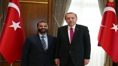الشيخ حميد الاحمر يخرج عن صمتة ويعلق على الانقلاب الفاشل في تركيا
