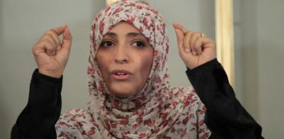 توكل كرمان تهاجم بحدة  هادي وحكومتة والتحالف العربي 