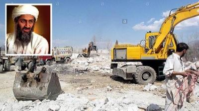شاهد بالصور ماذا فعلت السلطات الباكستانية بالمنزل الذي قتل فيه اسامة بن لادن