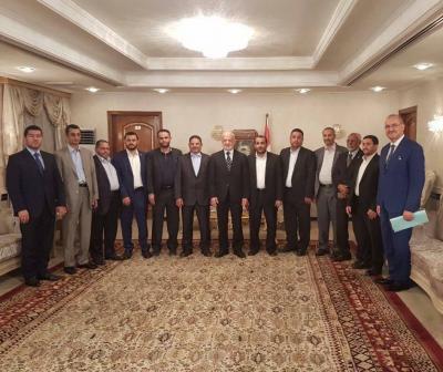 وزير الخارجية العراقي  يعلن عن  موقفه من الحرب في اليمن عقب لقاءه بوفد الحوثيين في بيان رسمي