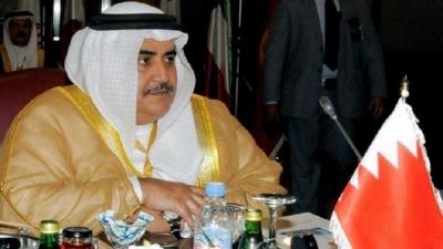 وزير خارجية البحرين يغرد "أرقد بسلام يا بيريز" صورة