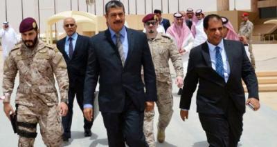 بحاح يعود للواجهة مجددا في أول ظهورله بعد تسريبات خطة "ولدالشيخ" ..فماذا قال؟