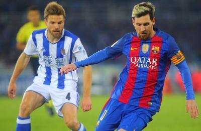 رغم أداء برشلونة المتواضع.. ميسي يحطم رقما قياسيا بالليغا