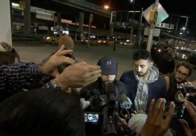 أول تصريح لليمني الأمريكي "آدم صالح" بشأن تعرضه للطرد من على طائرة امريكية