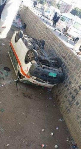 حادث مروري بصنعاء يتحول الى (نكتة) في وسائل التواصل الإجتماعي.. والسبب؟ (شاهد الصورة)
