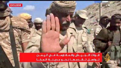 ماذا تعني إشارة هيثم قاسم طاهر الغامضة لكاميرا قناة الجزيرة
