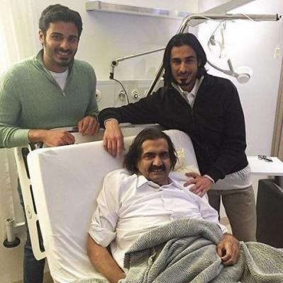 قطر تُفرج عن أميرها السابق لانقاذ حياته واسطول من الطائرات الملكية في خدمته مؤقتاً