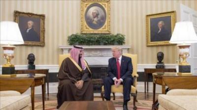 "محمد بن سلمان" يترك رسالة مكتوبة لـ«ترامب» قُبيل مغادرته العاصمة «واشنطن».. (هذا نصها)