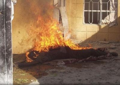  «صور» جريمة تفوق الوصف .. مصريّة وعشيقها يقتلان زوجها ويحرقان جثته!