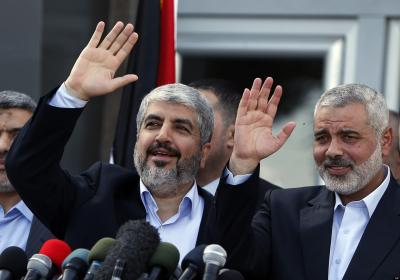 فوز رئيس جديد لحركة_حماس خلفاً لخالد مشعل بعد 21سنة من تولي الأخير(الاسم)