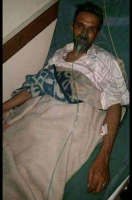 الممثل الكوميدي محمد قحطان في العناية المركزة بعد تعرضه لجلطة (صورة)