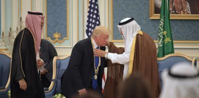 شاهد أول تغريدة لترامب من السعودية ... ماذا قال ؟