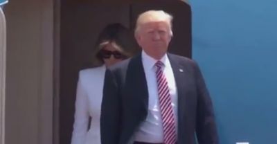 بالفيديو : ترامب يحرج نتنياهو .. شاهد كيف قام بذلك..
