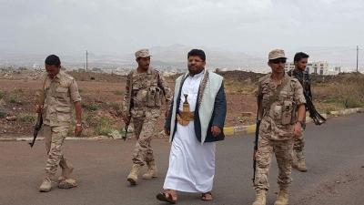 بالفيديو :ظهور مثير ونادر لمحمد علي الحوثي في محافظة عمران 