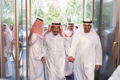 تصريح جديد للشيخ محمد بن زايد عقب مباحثاته مع الملك سلمان في جدة