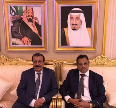 محافظ حضرموت وسقطرى يصلان السعودية بناء على دعوة رسمية (صورة)