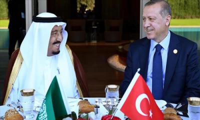 اردوغان يهاتف الملك سلمان وولي عهده الجديد.. وهذا ماتم الاتفاق عليه بشأن قطر؟