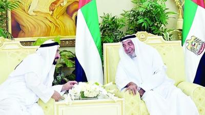 الشيخ خليفة بن زايد يغادر الإمارات دون الإفصاح عن وجهته