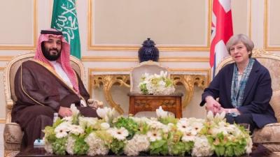 ماي مخاطبة محمد بن سلمان: من الضروري التخفيف فورا من حدة الأزمة مع قطر